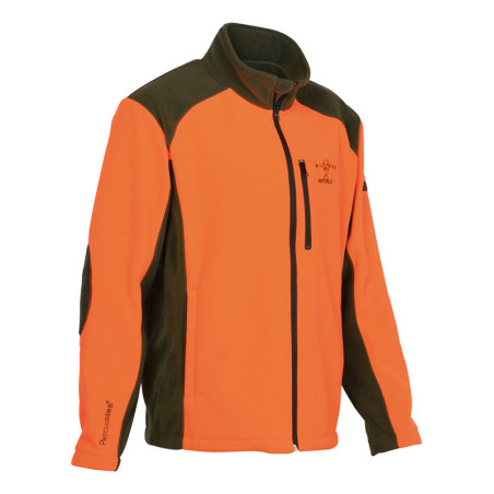 Blouson polairecor brode chasse 