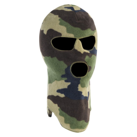 Cagoule polaire 3 trous camo 