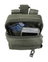 Poche molle multi compartiments ripstop 