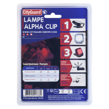 Lampe alpha clip 