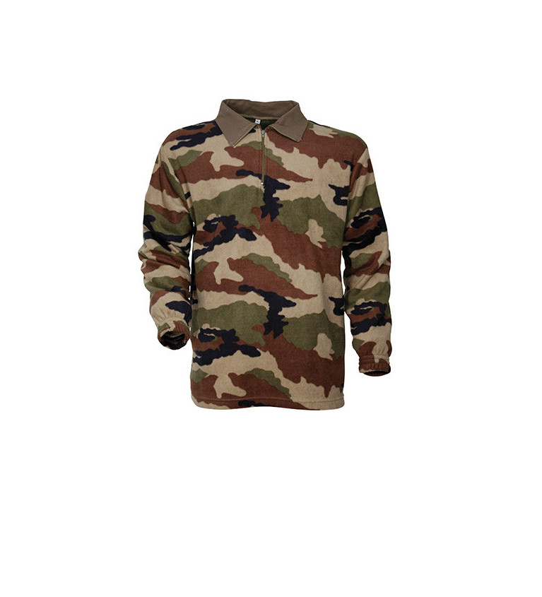 Chemise f1 polaire camo 