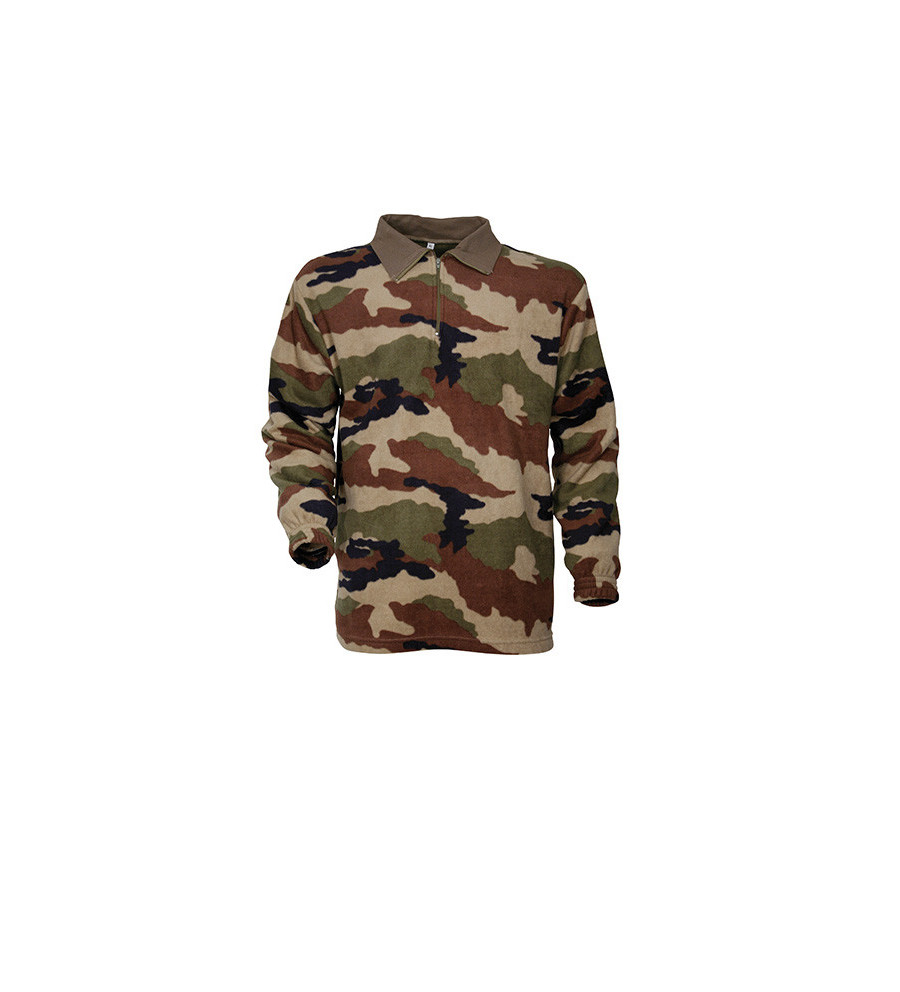 Chemise f1 polaire camo 