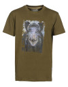 T-shirt serigraphie chasse  