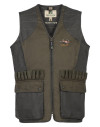 Gilet chasse tradition brode