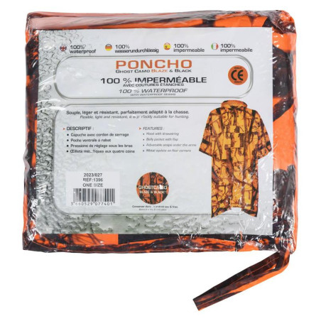 Poncho ghostcamo 