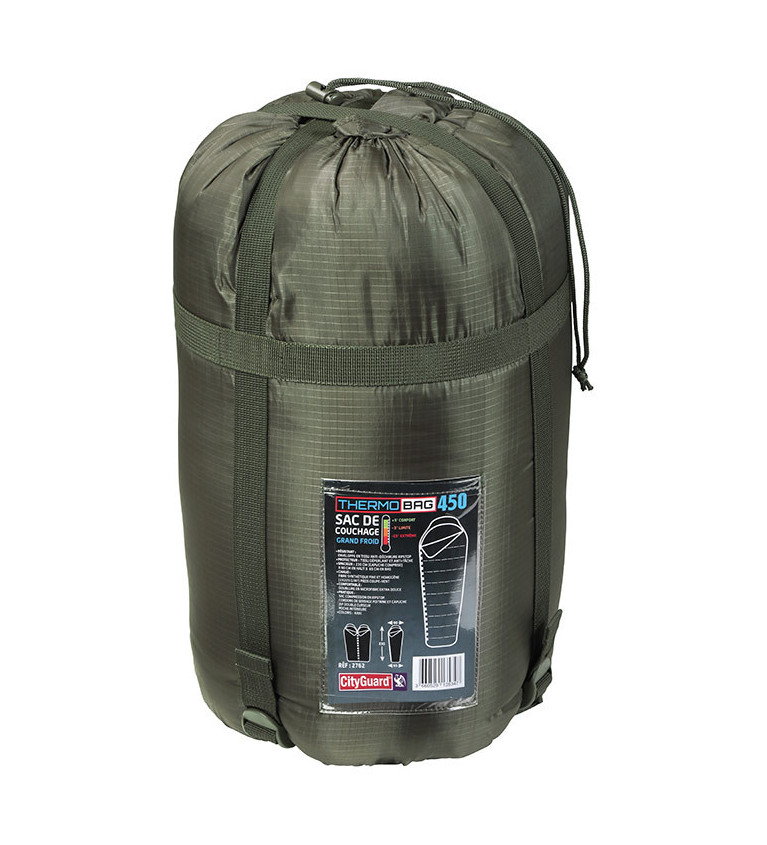 Sac de couchage thermobag 450 grand froid 