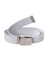 Ceinture toile unie 