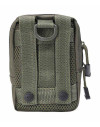 Poche molle multi compartiments ripstop 