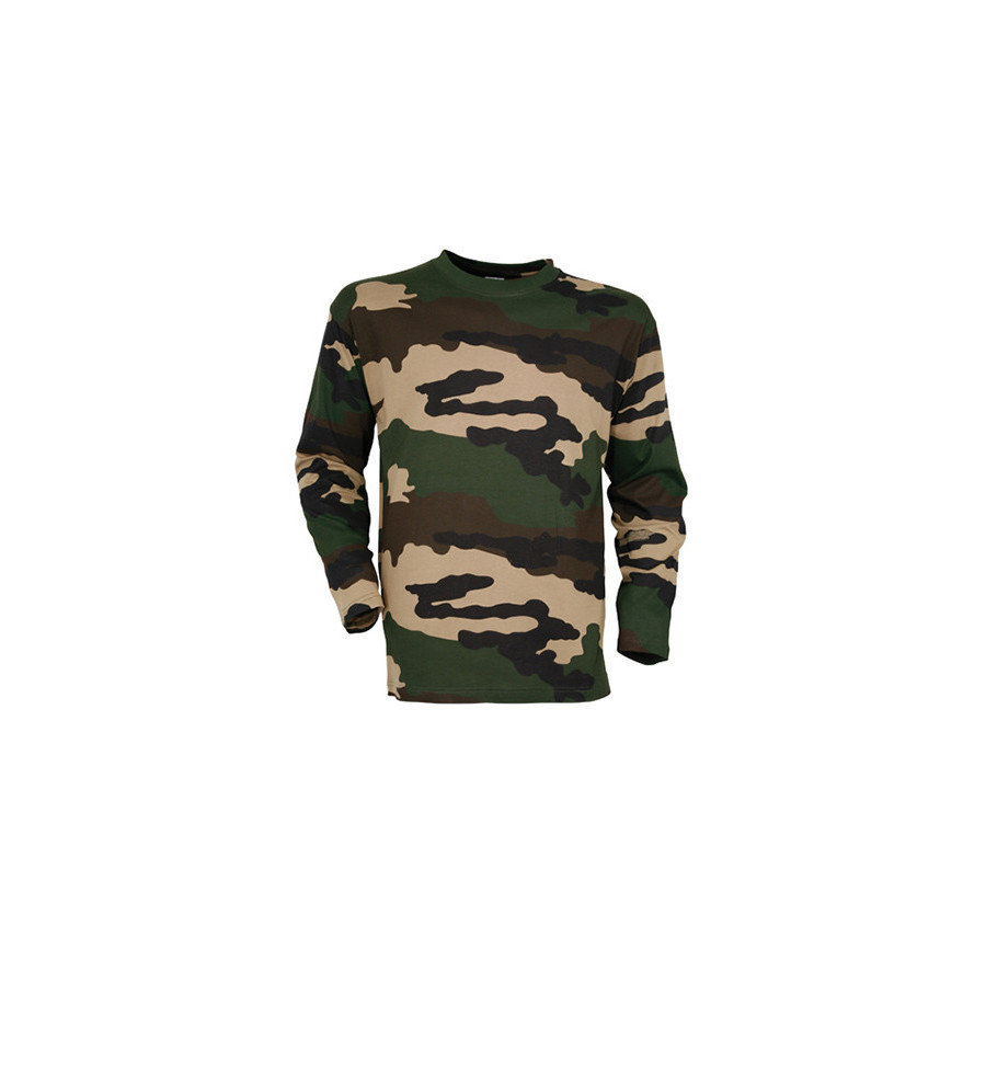 T-shirt manches longues camo  