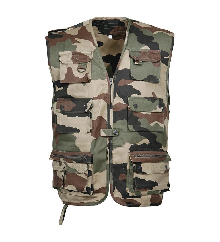 Gilet reporter camo  