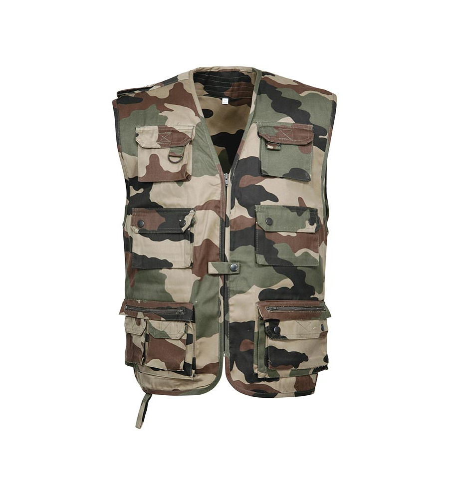 Gilet reporter camo  