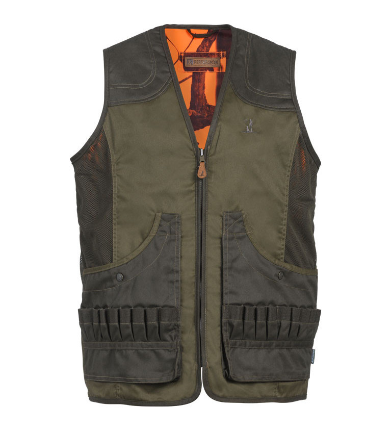 Gilet chasse reversible savane ghost camo