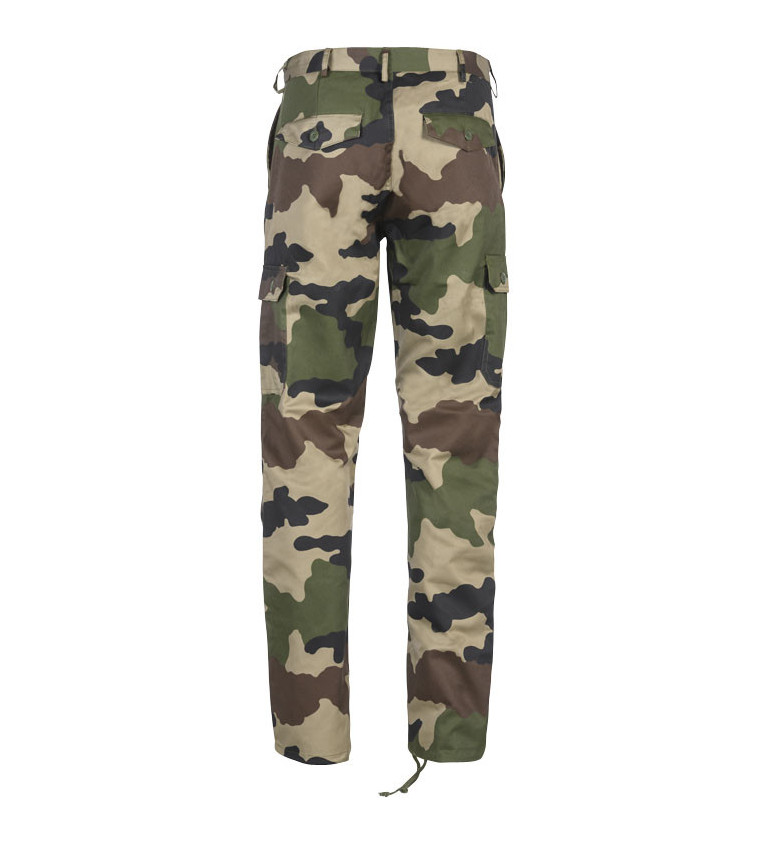 Pantalon 6 poches camo  