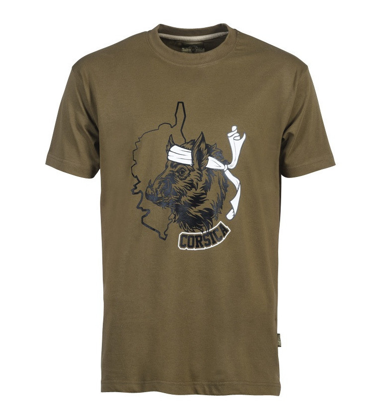 T-shirt wild boar corsica