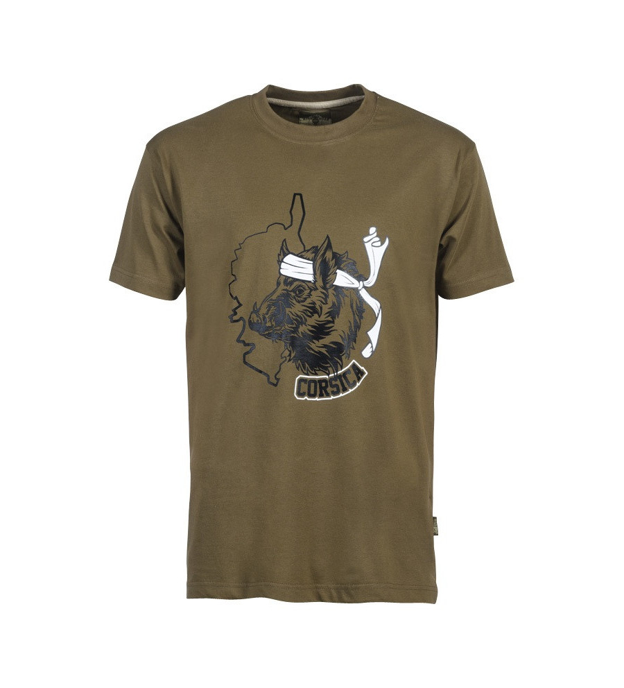 T-shirt wild boar corsica