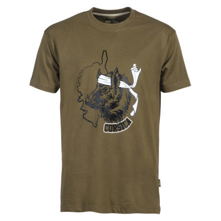 T-shirt wild boar corsica