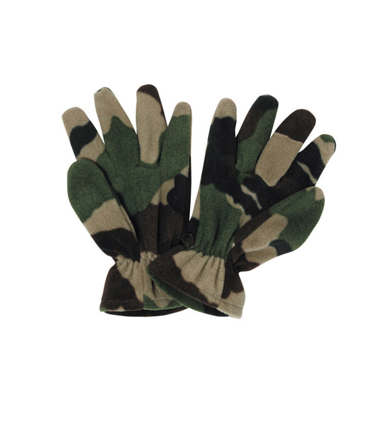 Gants polaire camo 