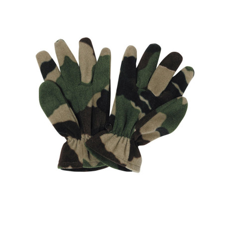 Gants polaire camo 