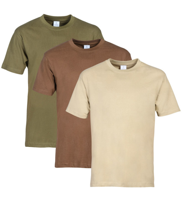 Pack de 3 t-shirts unis