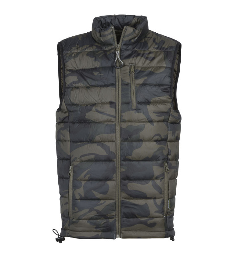 Gilet matelasse camo trek enfant