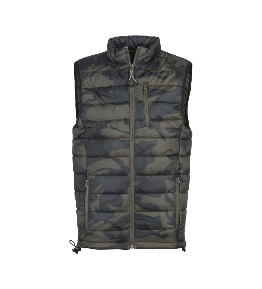 Gilet matelasse camo trek enfant
