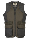 Gilet chasse tradition brode 