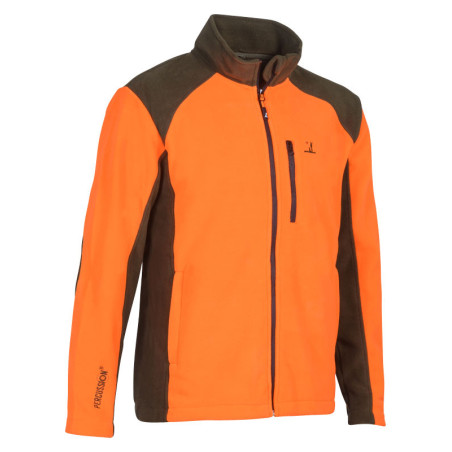 Blouson polairecor brode chasse 