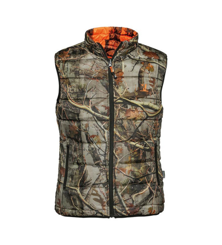 Gilet chasse warm reversible