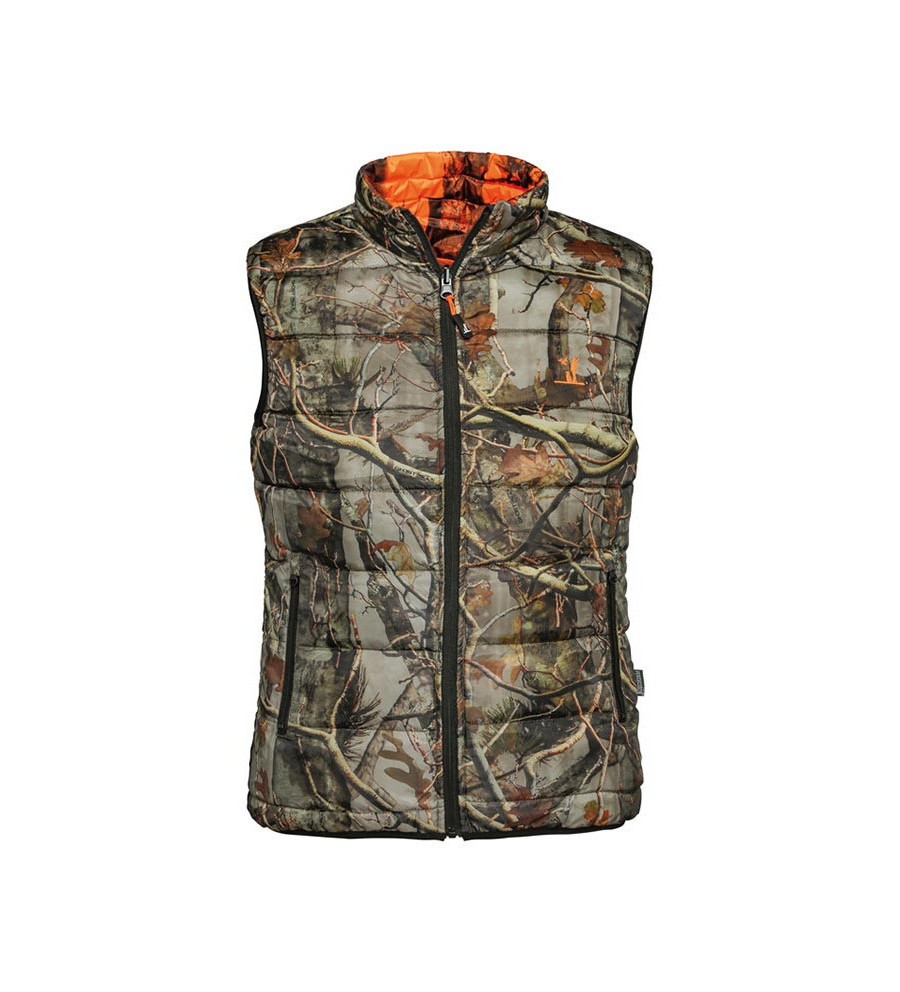 Gilet chasse warm reversible