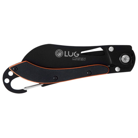 Couteau Lug SP2T Noir/Orange 7,4 cm 