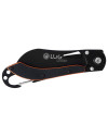 Couteau Lug SP2T Noir/Orange 7,4 cm 