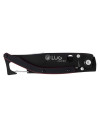 Couteau Lug SP1T Noir/Rouge 8 cm 