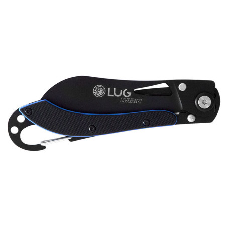 Couteau Lug SP2T Noir/Bleu 7,4 cm 