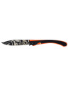 Couteau Lug C63 Bad Boy Noir/Orange 8 cm 