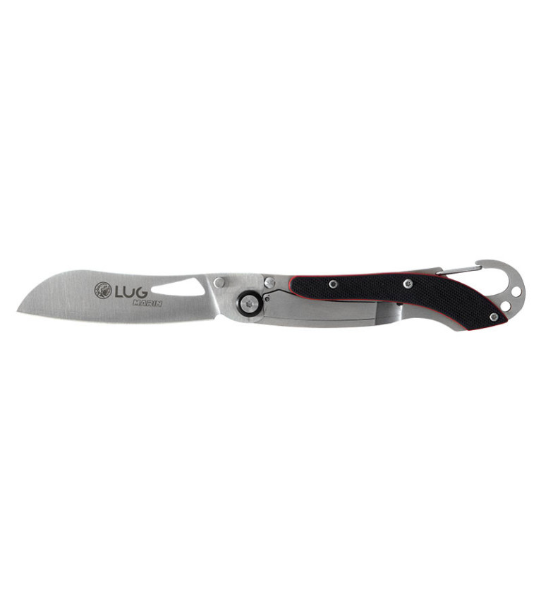 Couteau Lug SP2S Noir/Rouge 7,4 cm 