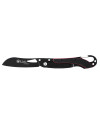 Couteau Lug SP2T Noir/Rouge 7,4 cm 