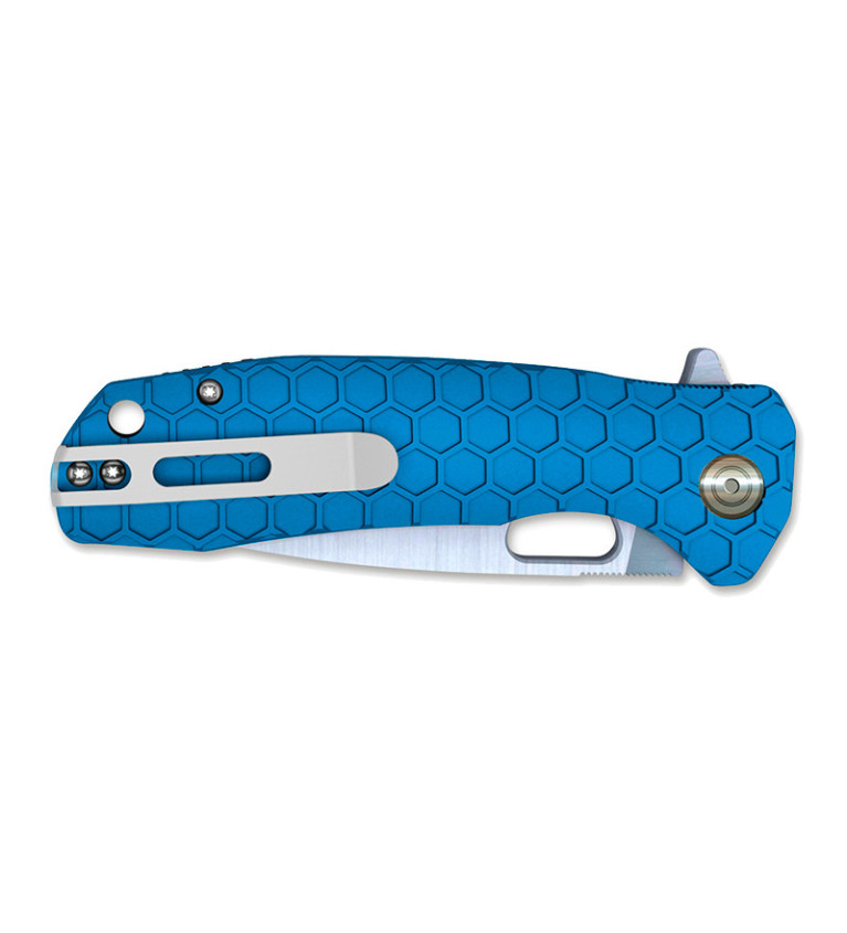 Couteau Honey Badger Flipper Large Blue 9,2 cm 