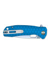 Couteau Honey Badger Flipper Large Blue 9,2 cm 