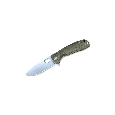 Couteau Honey Badger Flipper Medium Green 8,1 cm 