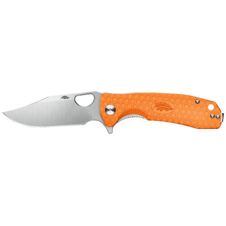 Couteau Honey Badger Flipper Medium Orange 8,1 cm 