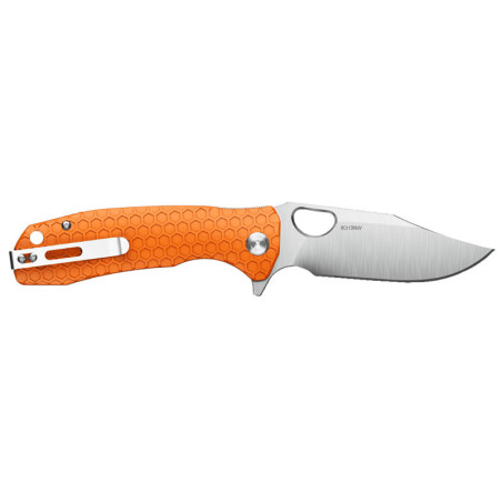 Couteau Honey Badger Flipper Large Orange 9,2 cm 