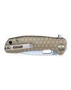 Couteau Honey Badger Flipper Medium Tan 8,1 cm 