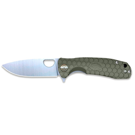 Couteau Honey Badger Flipper Small Green 7,1 cm 