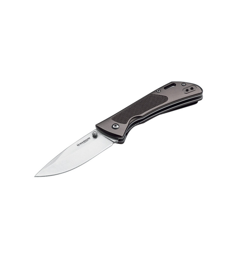 Couteau Boker magnum Advance Checkering Dark Bronze 8,5 cm 