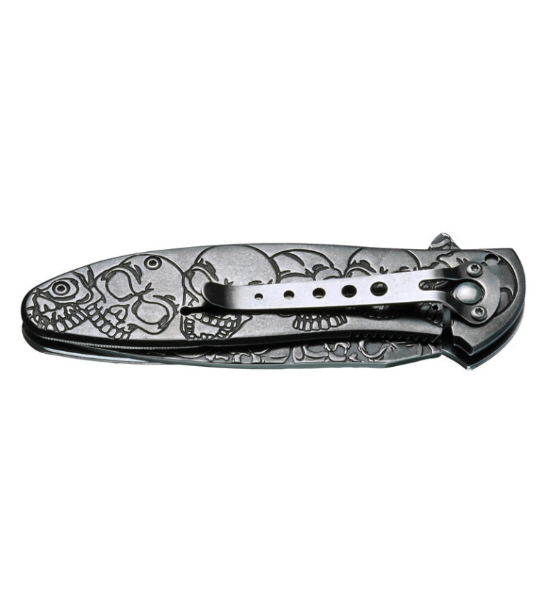 Couteaux automatiques Boker magnum Dia de los Muertos 8,5 cm 