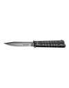 Couteau Boker magnum Balisong All Black 9,5 cm 