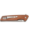 Couteau Boker magnum Straight Brother Wood 9 cm 