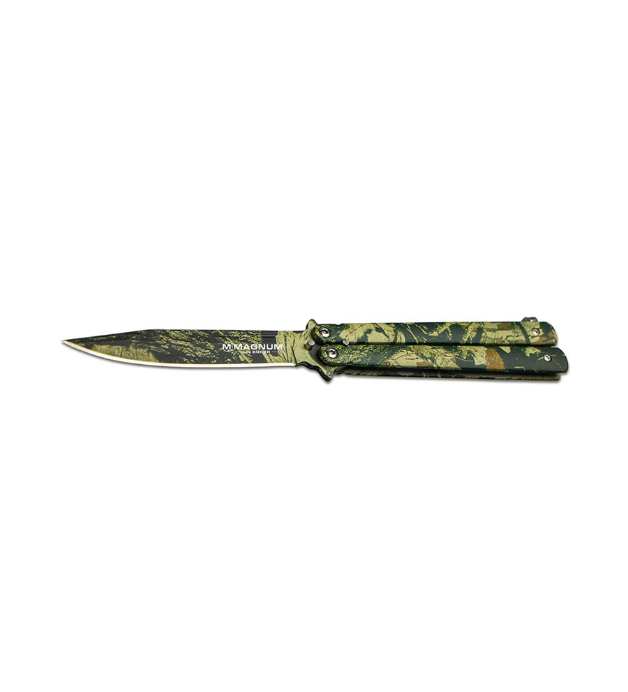 Couteau Boker magnum Balisong Camo 9,5 cm 