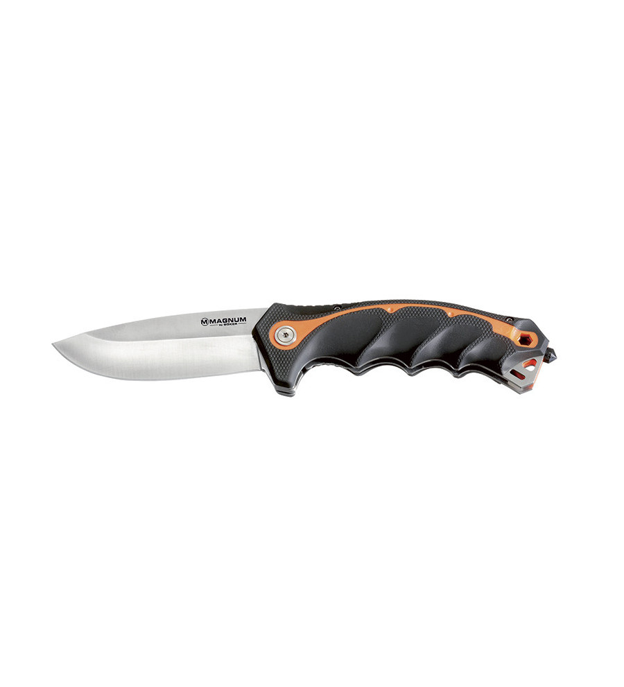 Couteau Boker magnum Chainsaw Attendant Satin 9 cm 