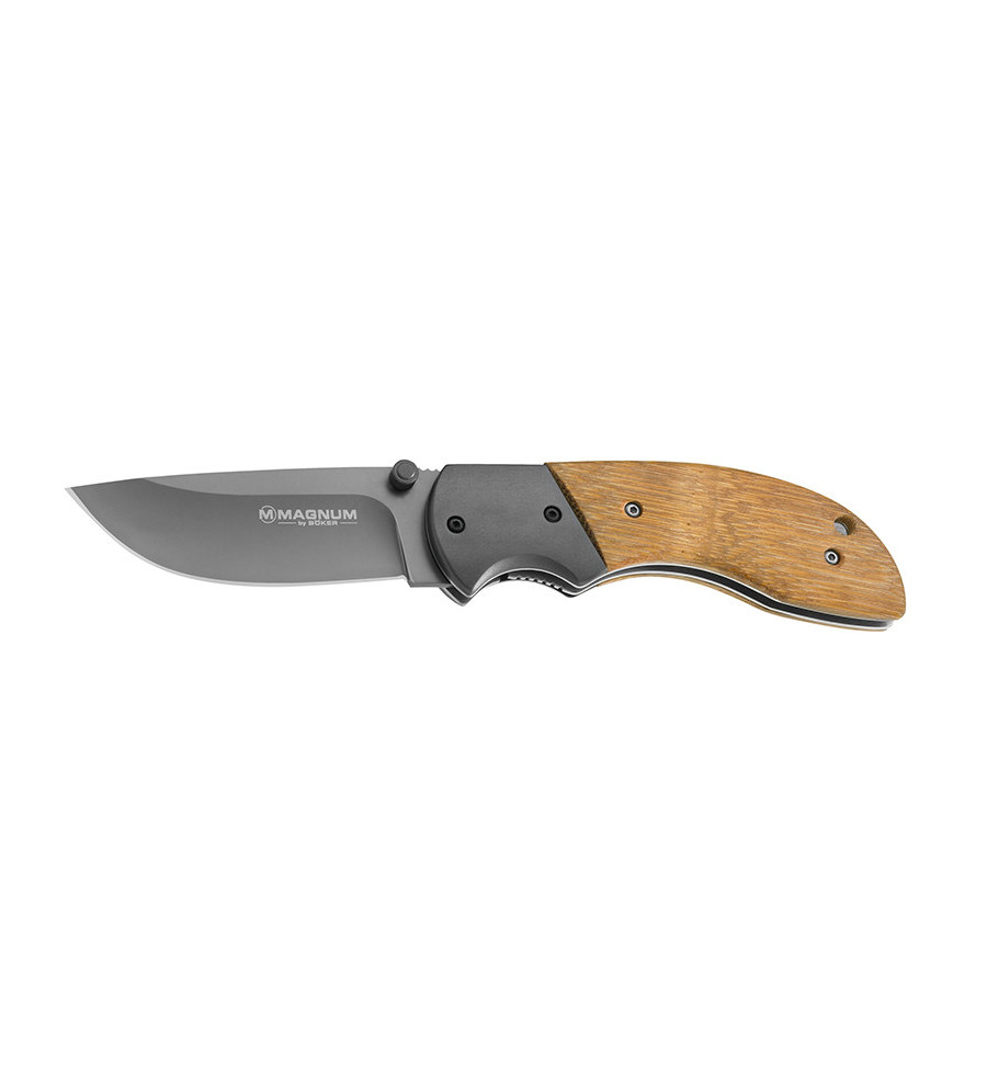 Couteau Boker magnum Pioneer Wood 8 cm 